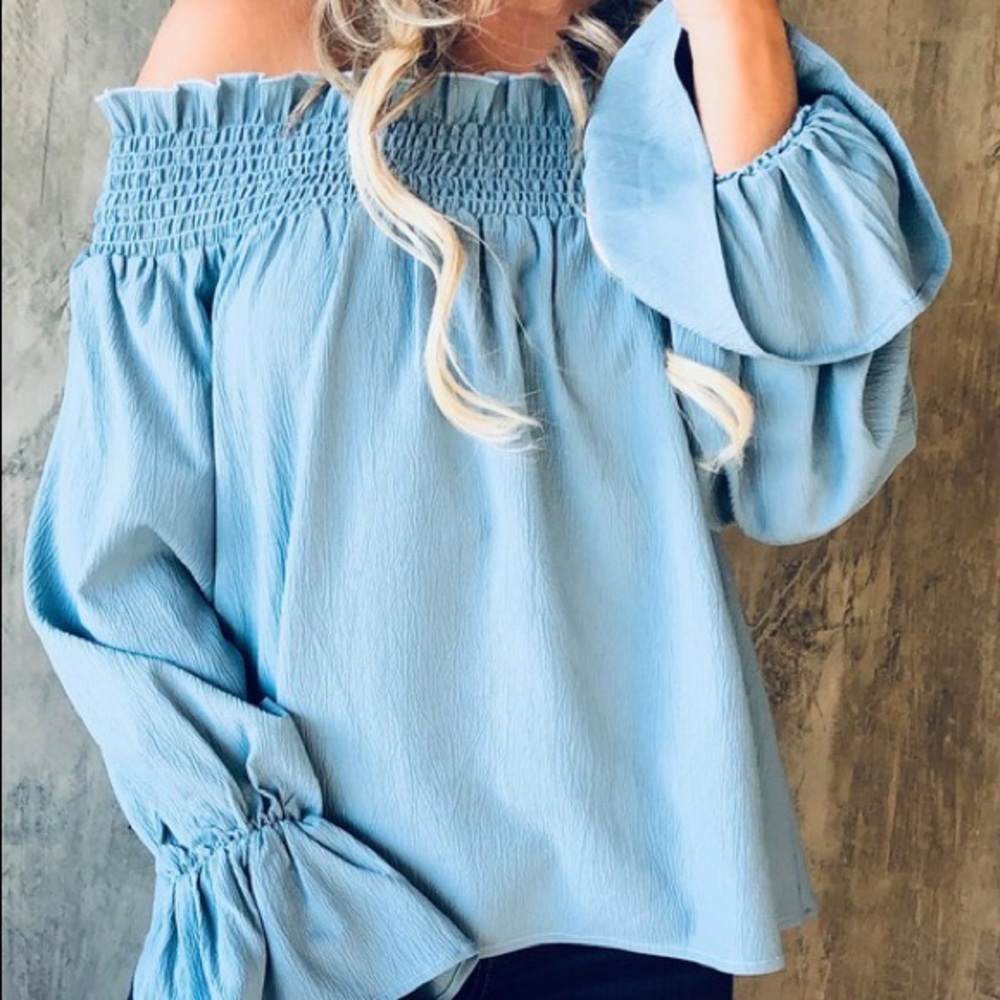 Smocking Bell Top